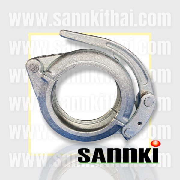 ประกับรัดท่อ Snap Clamp/coupling 4.5" ประกับ/แคล้มป์สแน๊ป/หางหนู 4.5 นิ้ว