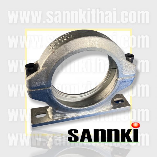 ประกับรัดท่อ Screw mounting coupling   2 Bolt 5.5"   ประกับ/แคลมป์น๊อต 2 ตัวมีฐาน