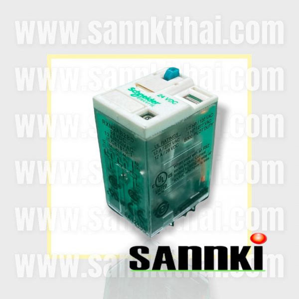 Relay Schneider  RXM2AB2BD  24 VDC 8 ขา