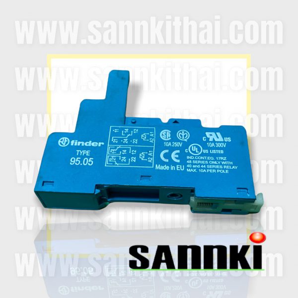 Socket 10A , 300V finder  95.05  8 P  10A250V