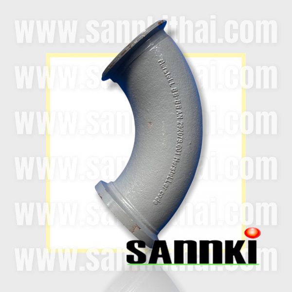 Delivery pipe elbow 6×90°×275 ZX