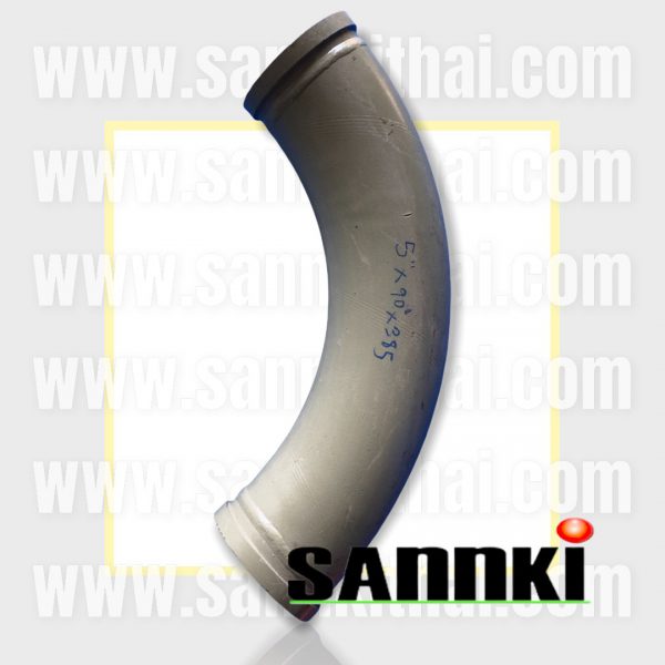 Delivery pipe Elbow 5x90˚x384-SK-R350