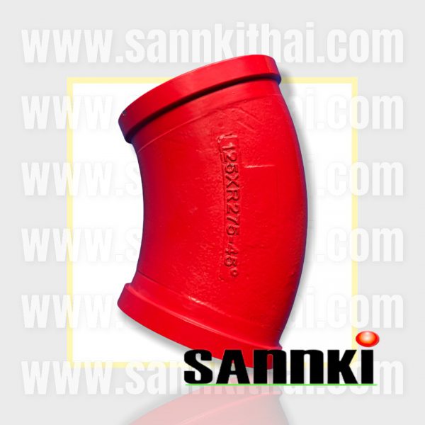 Delivery pipe Elbow 5″×45×275 SK