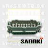 Bush insert 16-pol.; (1-16) HE-016 (ผู้) 243702000 4-6