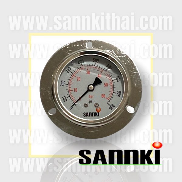เกจ์ Pressure gauge 60 Bar (ออกหลัง)