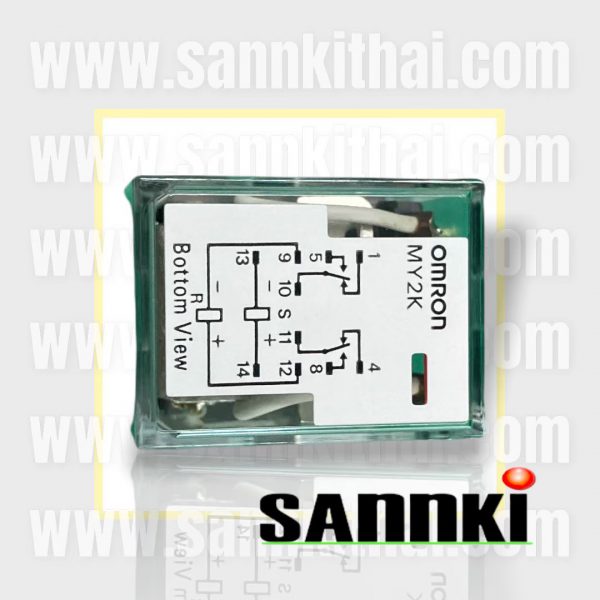 Relay omron  MY2K  24 VDC 10 ขา / 24530006.04