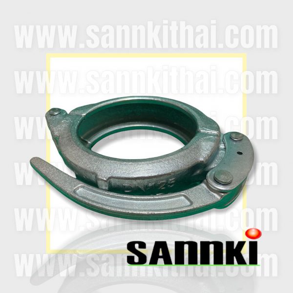 ประกับรัดท่อ Snap Clamp/coupling 5.5" ประกับ/แคล้มป์สแน๊ป/หางหนู 5.5 นิ้ว