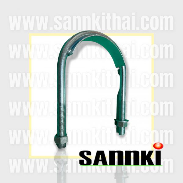 U-Bolt 5-มีเหล็กรองหลัง