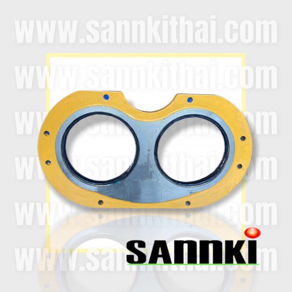 แหวนแว่นตา Wear Plate DN200-Loxa
