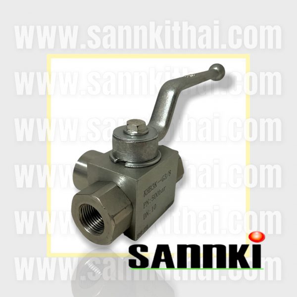 Ball Valve-3way-KHB-G38-DN10-PN500