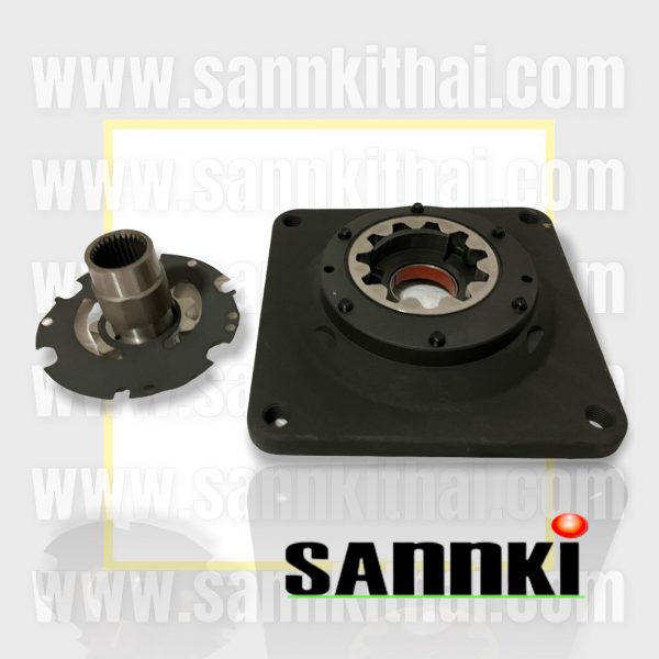 Charger pump-A4VG180-แบบเหลี่ยม-square