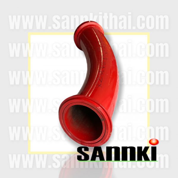 Delivery pipe Elbow ข้องอ5x25˚x1000-ZX