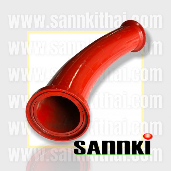 Delivery pipe elbow 5x45˚x1000-ZX