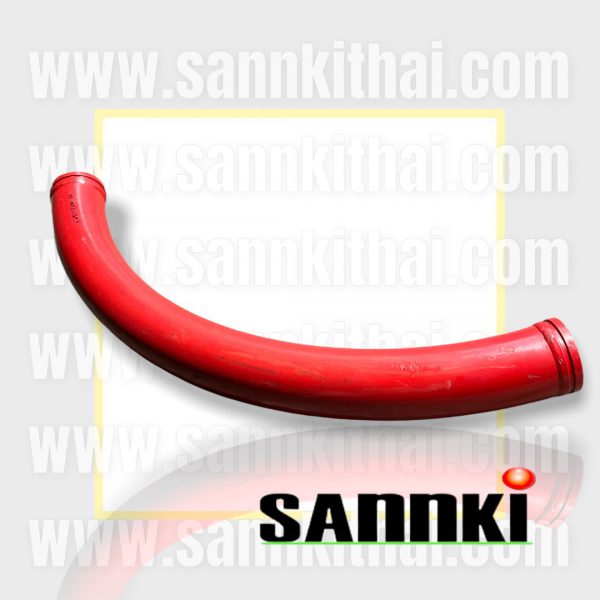 Delivery pipe elbow 5x90˚xR1000x8mm-SK
