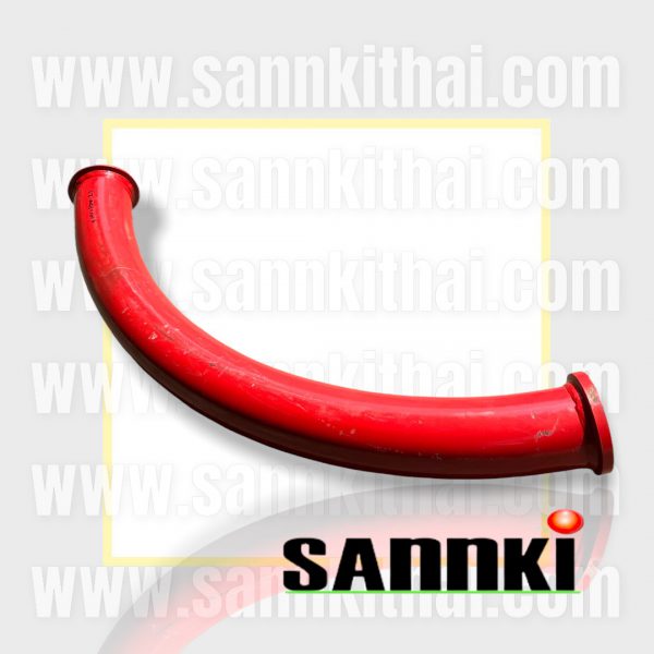 Delivery pipe elbow 5x90˚xR1000x8mm.-ZX